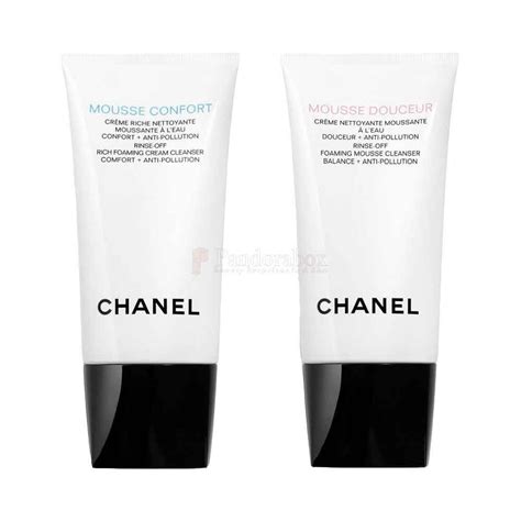 chanel cleanser mousse douceur|chanel mousse confort cleanser.